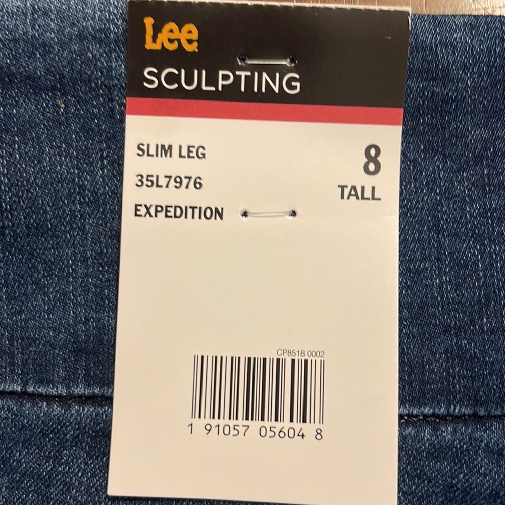 Womens Sculpting Slim Fit Tall Jeans Size 8 Tall - Picture 4 of 8